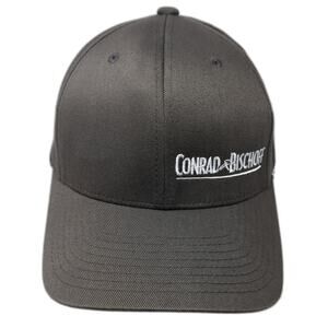 Conrad & Bischoff Parkland Baseball Cap Gray XL Embroidered Flexfit Yupoong